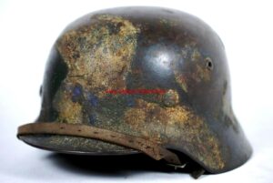 LW/ Casco Camuflado en Arena con 3 Colores, Nombre Dueño, Unidad y Sello, ET64